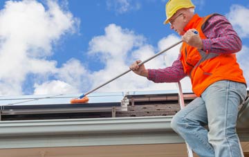 Combe Fishacre soft wash roof cleaning